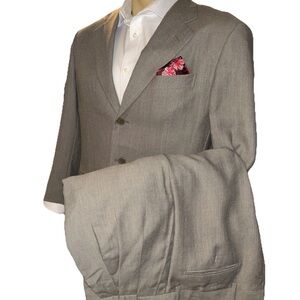 Pal Zileri Suit Men 40R 34Wx29L  Italy VTG 90s 3 Bottoms  Rare excellent